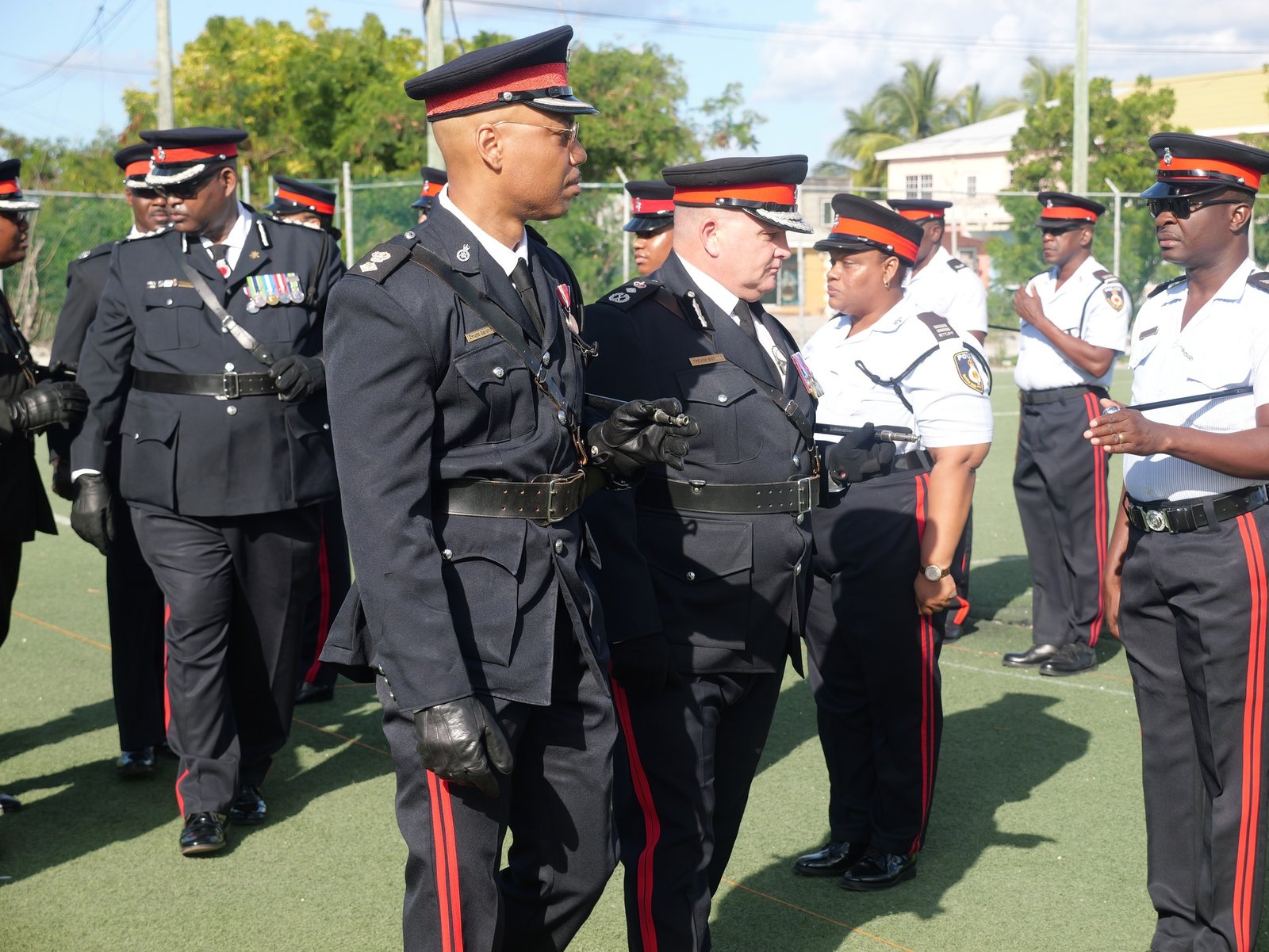 Police Commissioners Parade Welcomes New Armored Vehicles & New Recruits,