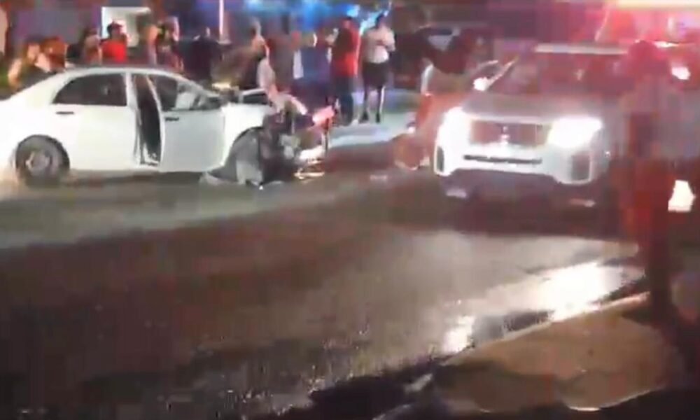 MAN BLEEDING gets Civilian help in Airport Road Accident, Police need info