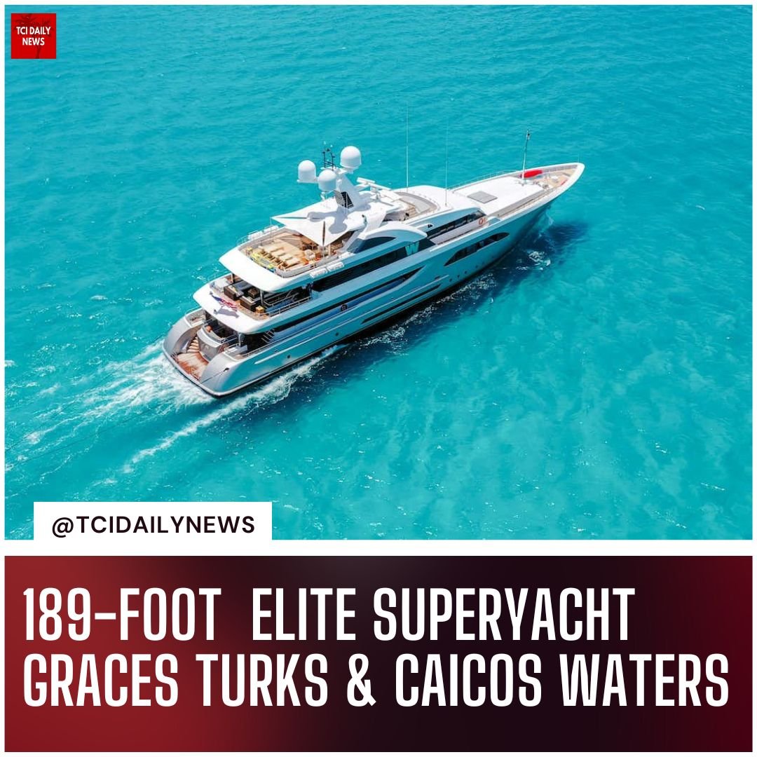 Luxury Travel Soars as 189-Foot Elite Superyacht Graces Turks and Caicos Waters