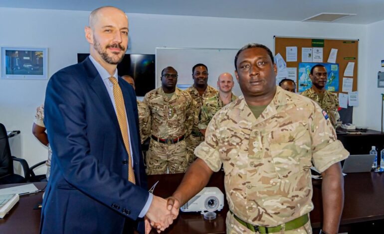 Deputy Director of Overseas Territories Visits Turks and Caicos Islands in Support of UK Reconnaissance Mission