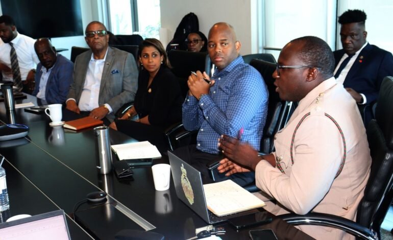 UK Defense, Border, and Home Office Team Briefed by Turks and Caicos Authorities