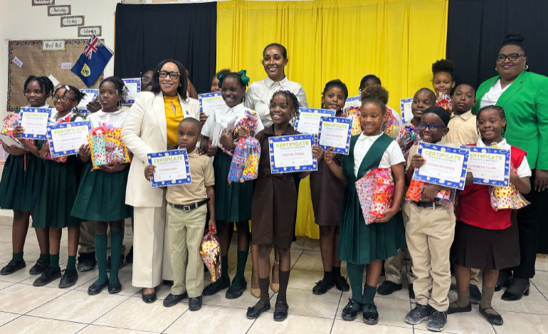 The South Caicos Heritage Foundation, in partnership with Sailrock South Caicos, hosted a 6-week Read-A-Thon at Iris Stubbs Primary School!