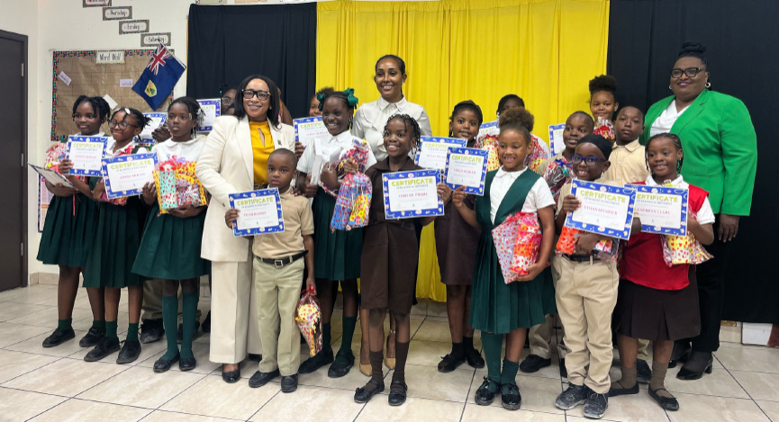 The South Caicos Heritage Foundation, in partnership with Sailrock South Caicos, hosted a 6-week Read-A-Thon at Iris Stubbs Primary School!